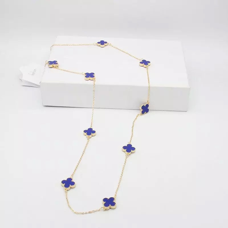 Long Clover Necklace
