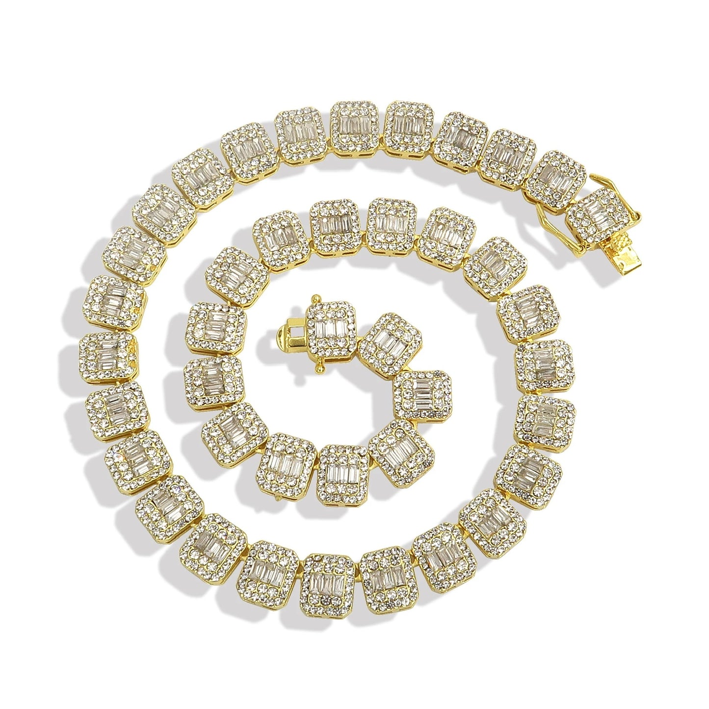 Iced Out Tennis Necklace (Unisex)