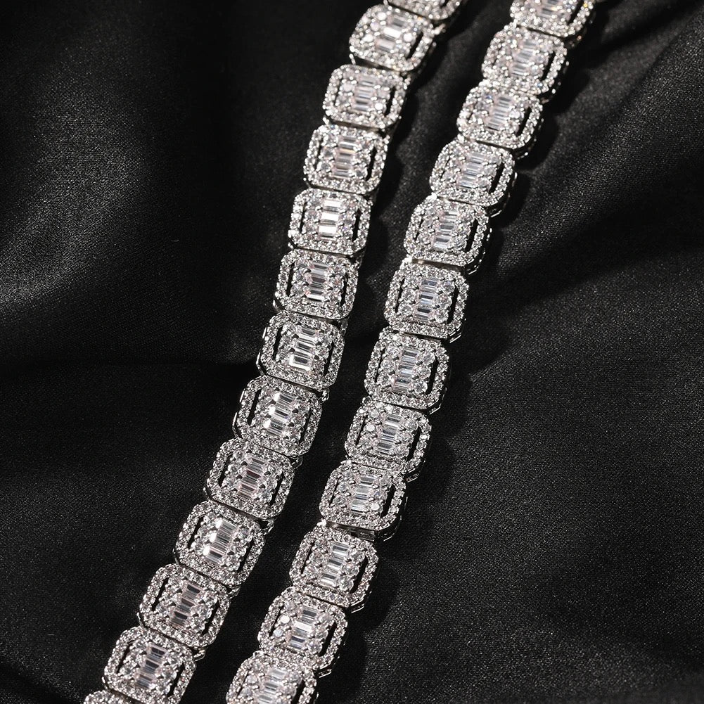 Iced Out Tennis Necklace (Unisex)