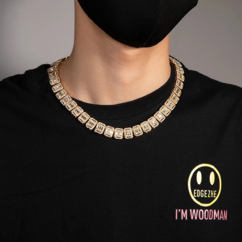 Iced Out Tennis Necklace (Unisex)