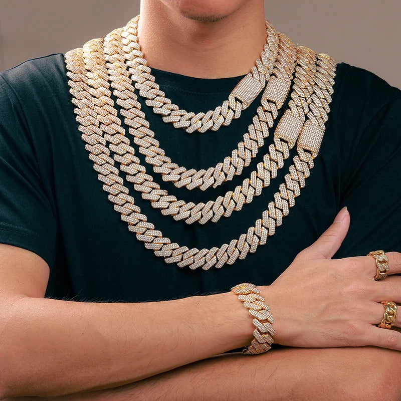 Cuban Link Chain - Square (Unisex)