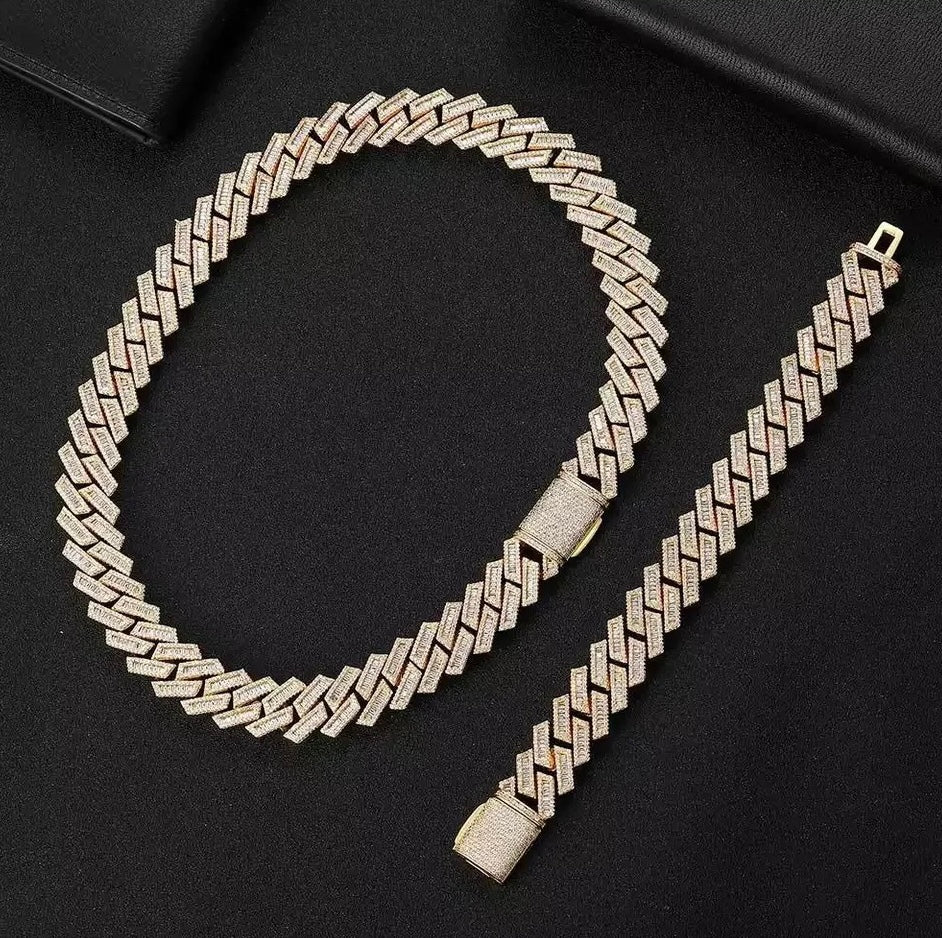 Cuban Link Bracelet - Square (Unisex)