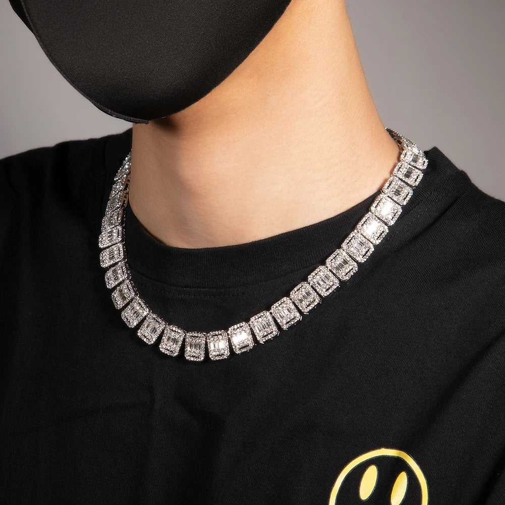 Iced Out Tennis Necklace (Unisex)